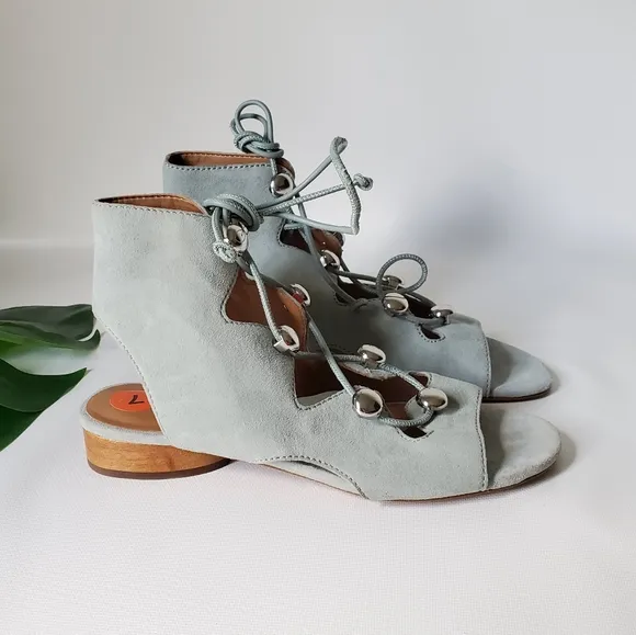 Rebecca Minkoff Kyla Ghillie Sued Sandal