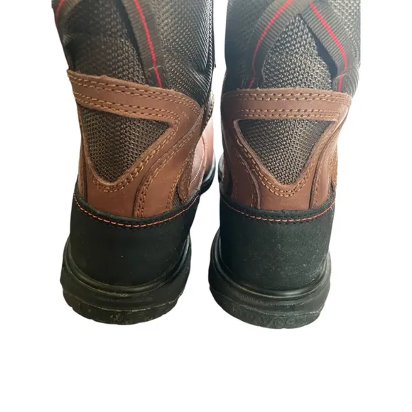 Red Wing Leather Work Boots Waterproof Protective Toe ASTM F2413-18 Sz 8.5B 3554