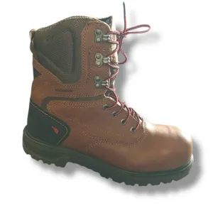 Red Wing Leather Work Boots Waterproof Protective Toe ASTM F2413-18 Sz 8.5B 3554