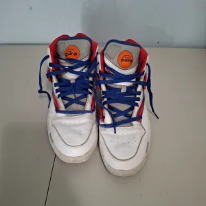 Reebok Pump Omni Zone II Men's‎ “Pistons” Basketball Sneakers 11.5