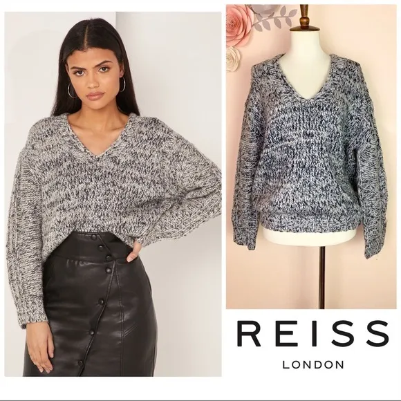 REISS Wool Alpaca Sweater