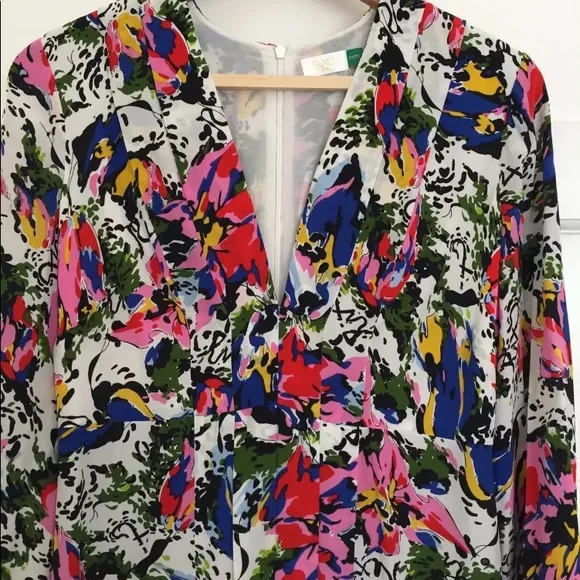 RIXO LONDON camellia silk floral midi dress