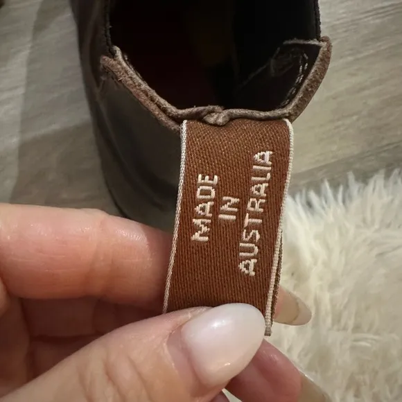 R.M. Williams Classic Brown Leather Boots - Made in Australia