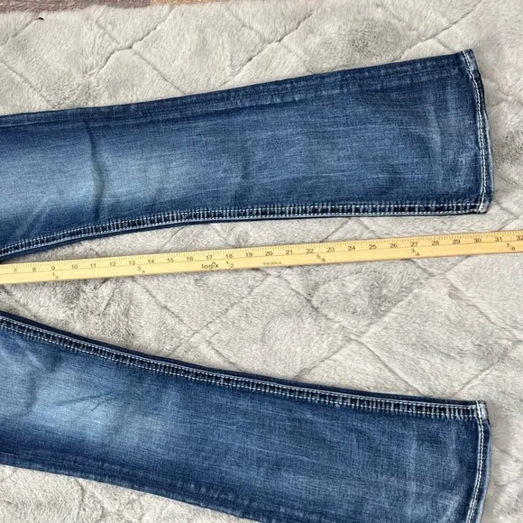 Rock Revival Jeans Beliss Boot Size 27 McBling 2000s Y2K