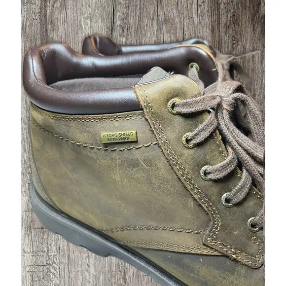 Rockport men’s boots. Hydro shield waterproof hiking boots. Size 13