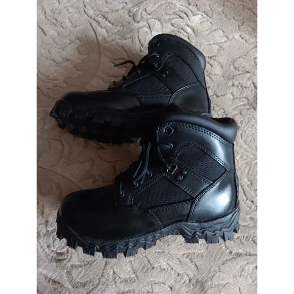🆕️Rocky Alpha Force Leather Waterproof Lace Up Boots