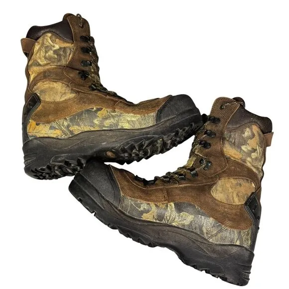 Rocky Boots Men's‎ 13 Camo 1000g Blizzard Stalker Waterproof Thinsulate Hunting