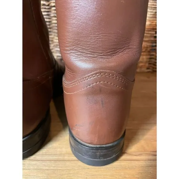 Roper Boots By Justin Classic Tan  Rancher/Cowboy Boot Size 11.5-RARE