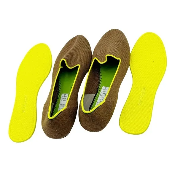Rothy’s Merino Wool Clove Slip-On Loafers Shoes Size 11 NWOB