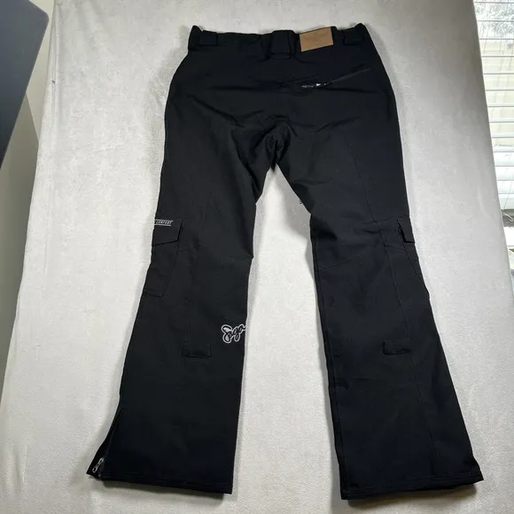 SAGA Outerwear Pants Women's M Black Snowboard/Ski Bottoms Fatigue 2L Series EUC
