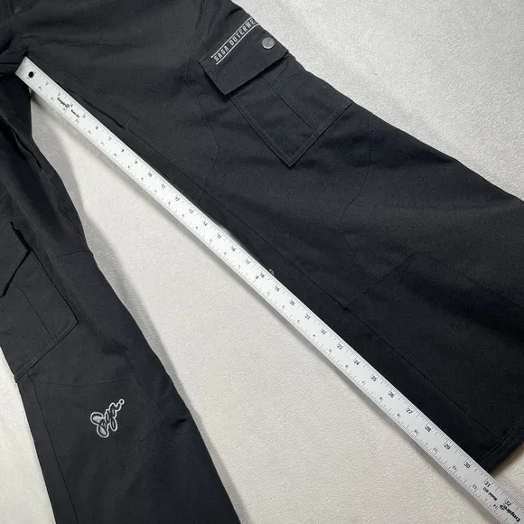 SAGA Outerwear Pants Women's M Black Snowboard/Ski Bottoms Fatigue 2L Series EUC
