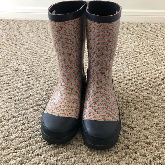 SALE Vineyard Vines Girls Classic Whalie Rain Boots