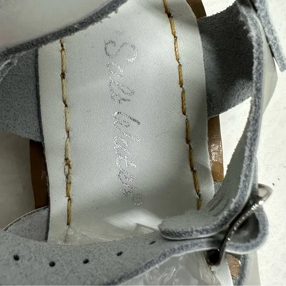 Salt water original Silver toddlers Sandals size 6