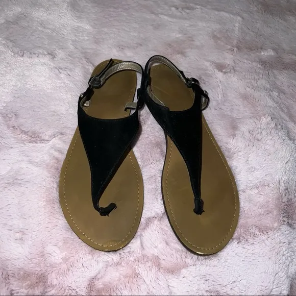 Sam Edelman Circus “Bianca” Sandals - black suede - women’s size 8 - like new