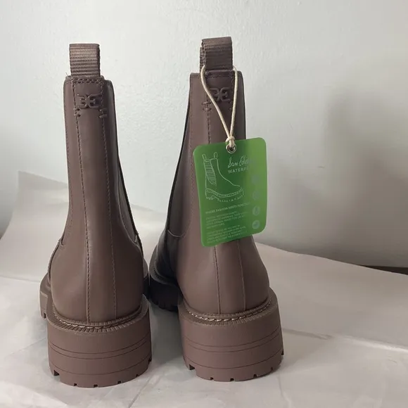 Sam Edelman Laguna Waterproof Lug Sole Boots 9.5wide
