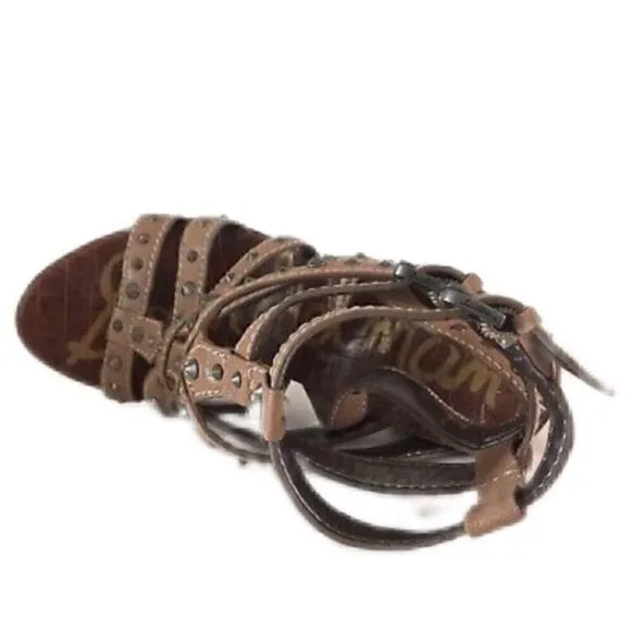 Sam Edelman gladiator block heel sandals