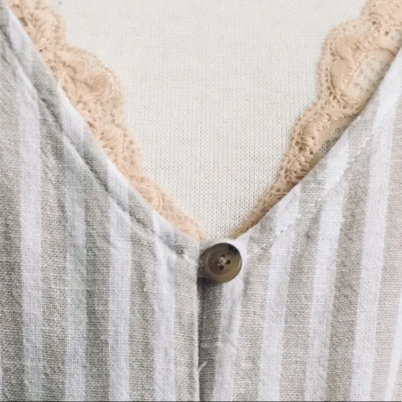 Sanctuary Sand Valley Stripe Romper