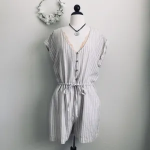 Sanctuary Sand Valley Stripe Romper