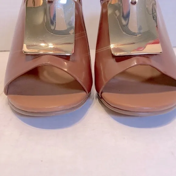 See By Chloe Anita Mule Leather Sandals Size 38