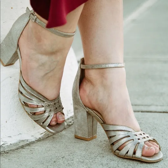 Seychelles Darkest Before Dawn Silver Sandal