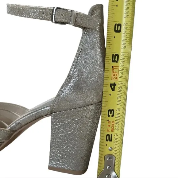 Seychelles Darkest Before Dawn Silver Sandal