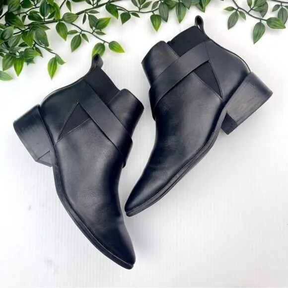Sigerson Morrison Nash Black Leather Boots 6.5