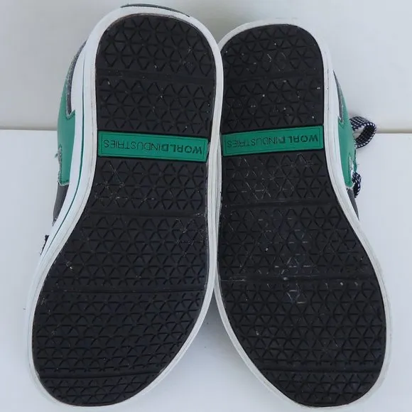 SIZE 11T. World Industries boy's havoc skater shoes.