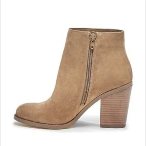 Sole Society Leather Suede Ankle Boots sz 10 NWB