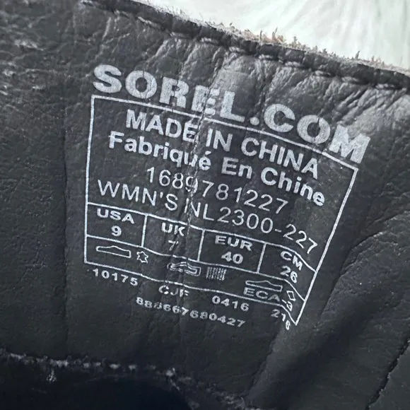 Sorel Addington Waterproof Leather Chelsea Heel Boots [S5009]