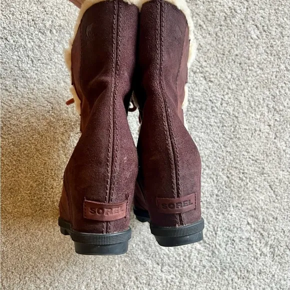 Sorel Joan of Arctic Size 10 Wedge Mid Shearling Wedge II Waterproof Ankle Boots