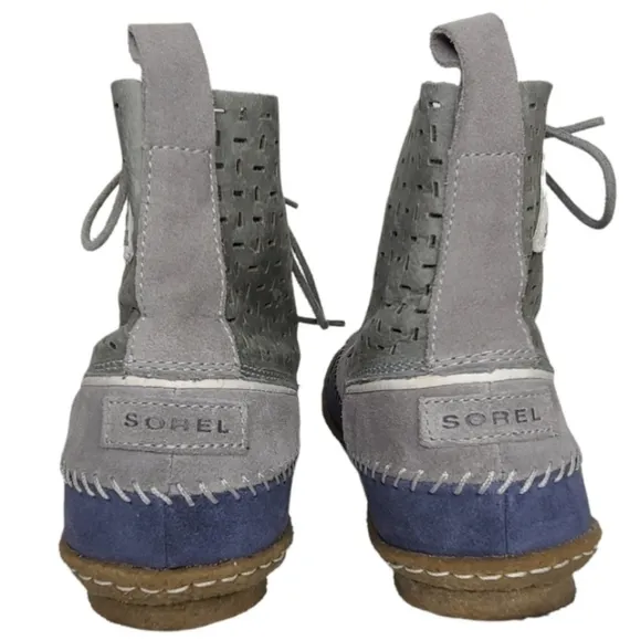 Sorel Joplin Leather Suede Waterproof Winter Boots NL1946-060 Size 8.5