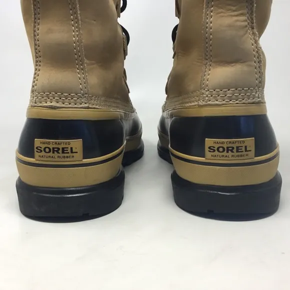 Sorel Men's Caribou II Lace Up Snow Boots Waterproof Insulated Winter Size 12 US