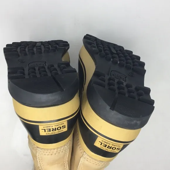 Sorel Men's Caribou II Lace Up Snow Boots Waterproof Insulated Winter Size 12 US
