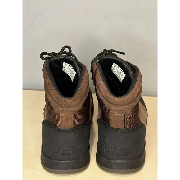 Sorel Men's Lace Up Ankeny II Waterproof Hiker Boots Brown Sz 10