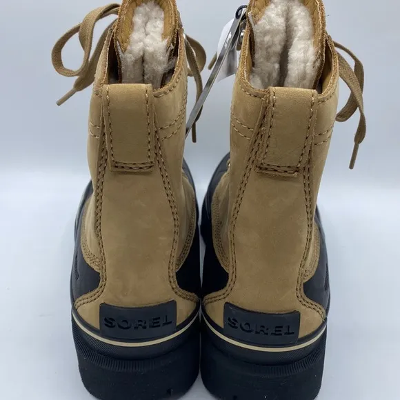 Sorel Men'sCaribou Storm WPWaterproof LeatherCasual‎ Boots