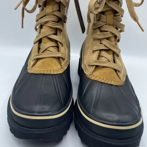 Sorel Men'sCaribou Storm WPWaterproof LeatherCasual‎ Boots