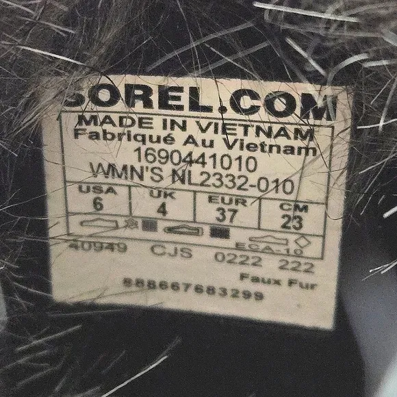 Sorel Tofina ll Waterproof Black Boots