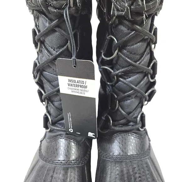 Sorel Tofina ll Waterproof Black Boots