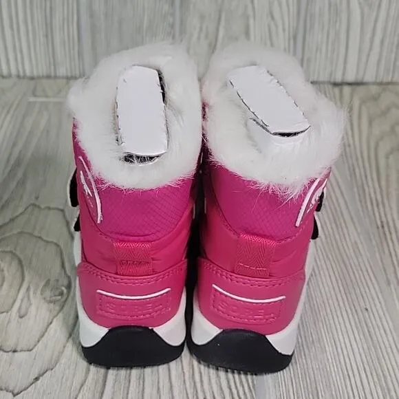 Sorel Whitney II Strap Cactus Pink Winter Waterproof Boots Toddler Size 4 NWT