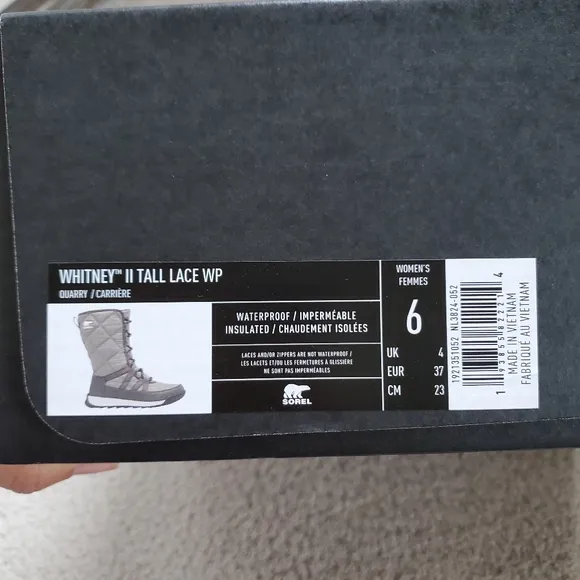 Sorel Whitney II Tall Lace Boots
