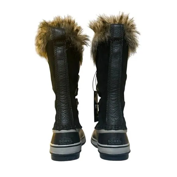 SOREL Women's Joan Of Arctic Black, Quarry WP Snow Boots Size 5.5