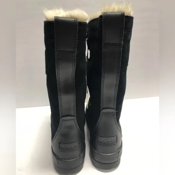 Sorel Women’s Tivoli IV, Black Waterproof Winter Boots, Size 7M