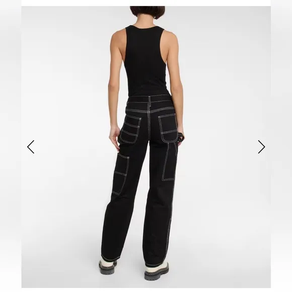 STAUD carpenter pant w/ contrast stitching