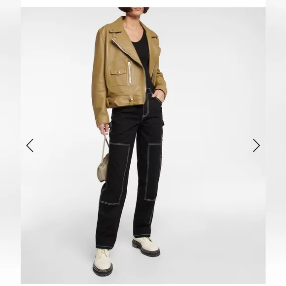 STAUD carpenter pant w/ contrast stitching