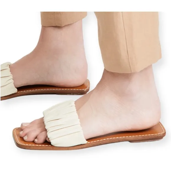 STAUD Nina Ruched Sandals Sz.EU 41