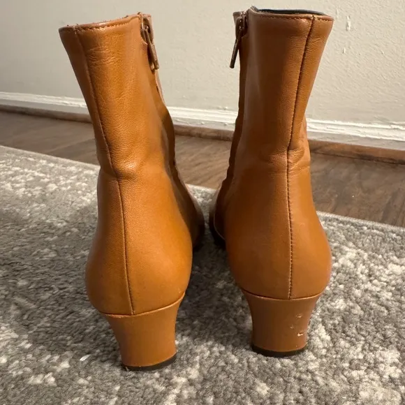 Staud Wally Ankle Boot in Tan
