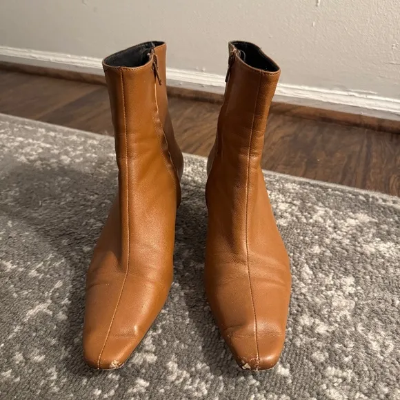 Staud Wally Ankle Boot in Tan