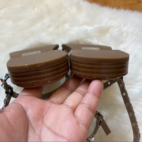 Steve Madden Travel Snake Sandals Size 10