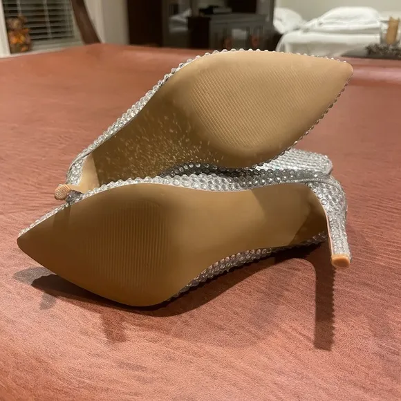 Steve Madden Winnings Rhinestone Heeled Ankle Boots