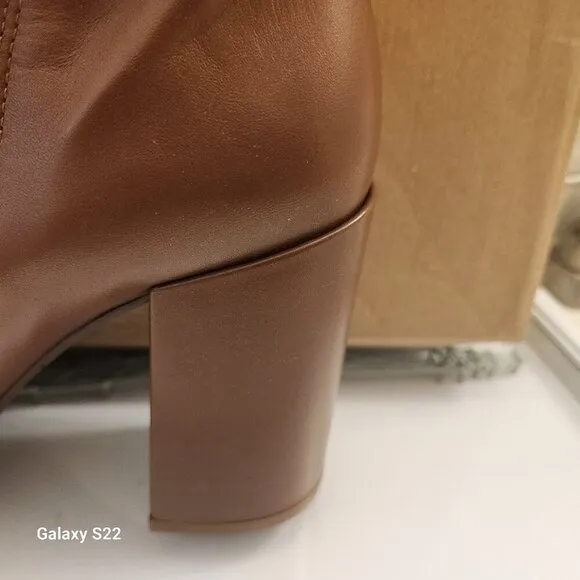 Steve Madden Womens Trudy Leather Pointed Toe Ankle Boots. NIB. 11
